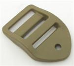 B-DB-02 1000 Coyote Plastic Double Bar Slide Heavy